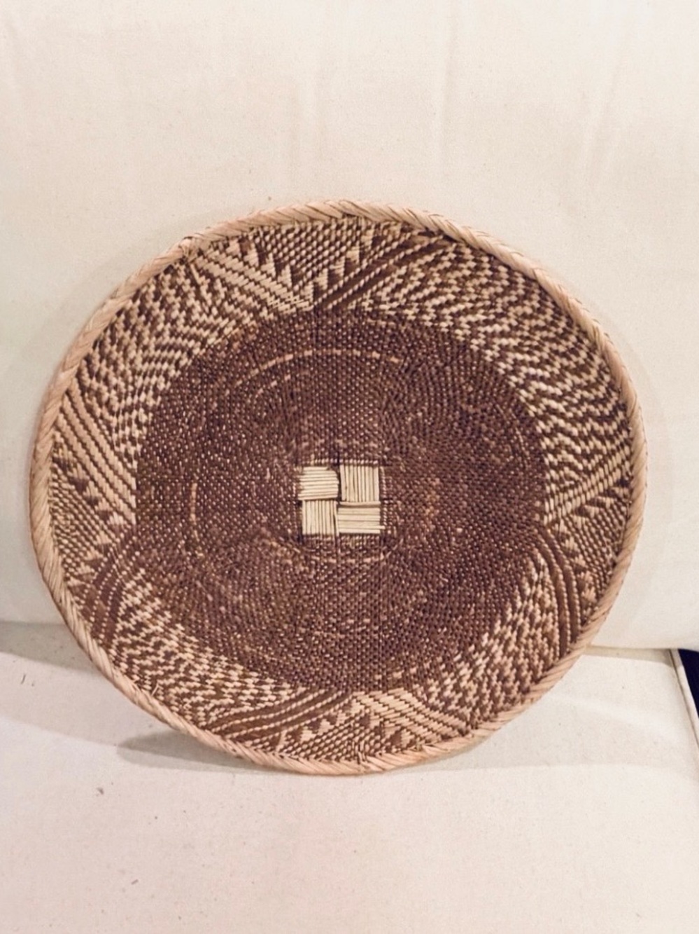 NEW Africa Woven Basket. Made by the Binga people of Zambia/Zimbabwe